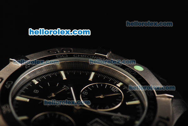 Tag Heuer Aquaracer 300 Meters Automatic Movement with Black Dial - Click Image to Close
